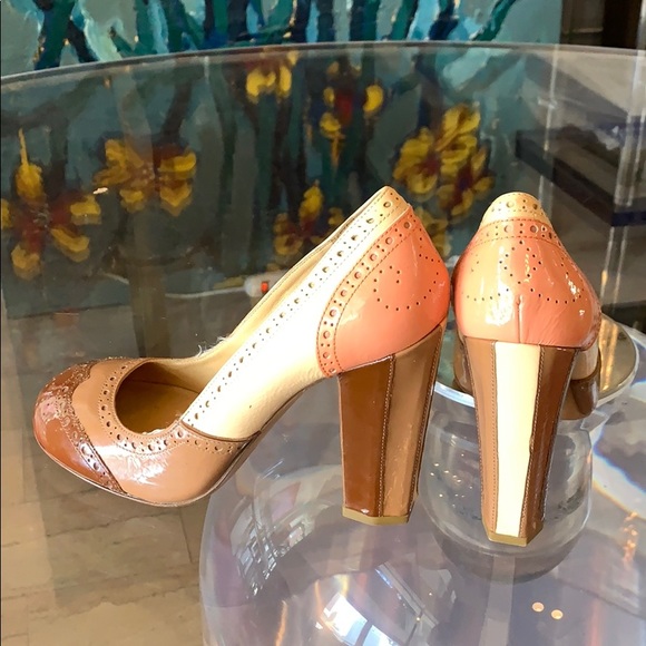 Oxford Heels in Patent Leather by Miu Miu sz 37.5 - Picture 5 of 8